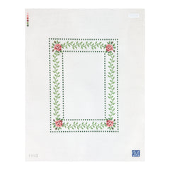 Maura Nolan Designs Rose Frame Needlepoint Canvas