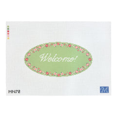 Maura Nolan Designs Welcome Needlepoint Canvas