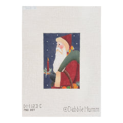 Melissa Shirley Designs Debbie Mumm Candle Santa Needlepoint Canvas