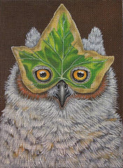 Melissa Shirley Designs Vicki Sawyer Heidi the Owl Needlepoint Canvas