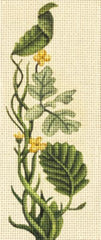 Melissa Shirley Designs Pansy Bookmark Needlepoint Canvas