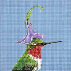 Melissa Shirley Designs Vicki Sawyer Humming Bird Needlepoint Canvas