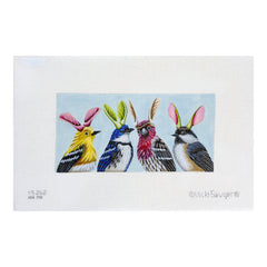 Melissa Shirley Designs Vicki Sawyer Rabbit Ears Needlepoint Canvas