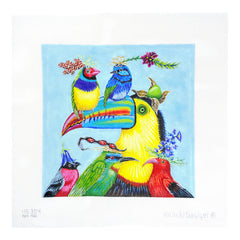 Melissa Shirley Designs World Travelers Needlepoint Canvas