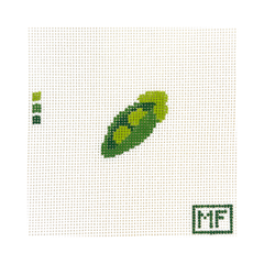 MF Needlepoint Mini Peas in a Pod Needlepoint Canvas