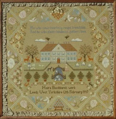 Moira Blackburn Samplers Bee Hive Sampler Cross Stitch Pattern