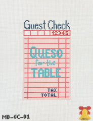 Mopsey Designs Ma Belle Queso for the Table Needlepoint Canvas