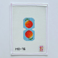 Mopsey Designs Oranges Charm Needlepoint Canvas