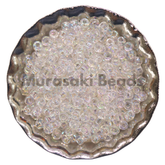 Murasaki Glass Seed Beads Size 11 - 250 Crystal Iridescent