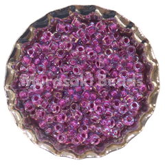 Murasaki Glass Seed Beads Size 11 - 264 Raspberry
