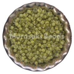 Murasaki Glass Seed Beads Size 11 - 376A Light Grey Pear