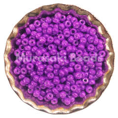 Murasaki Glass Seed Beads Size 11 - 438 Purple Luster