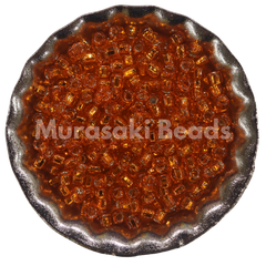 Murasaki Glass Seed Beads Size 11 - 9 Dark Orange