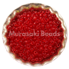 Murasaki Glass Seed Beads Size 15 - 140 Ruby