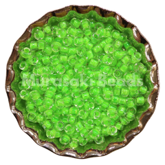 Murasaki Glass Seed Beads Size 15 - 206B Apple Neon