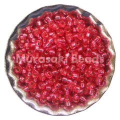 Murasaki Glass Seed Beads Size 15 - 23B Old Rose