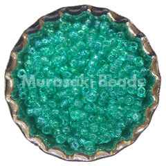 Murasaki Glass Seed Beads Size 15 - 287 Seafoam Iridescent