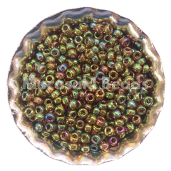 Murasaki Glass Seed Beads Size 15 - 318I Root Beer Luster