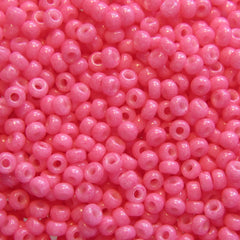Murasaki Glass Seed Beads Size 15 - 415C Candy Pink