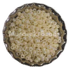 Murasaki Glass Seed Beads Size 15 - 421 Ivory Luster