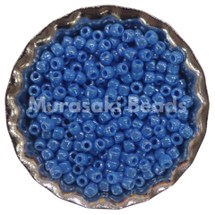 Murasaki Glass Seed Beads Size 15 - 430E Denim Blue Luster