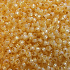 Murasaki Glass Seed Beads Size 15 - 578 Light Topaz Opal