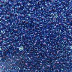 Murasaki Glass Seed Beads Size 15 - 718 Steel Blue Chrome