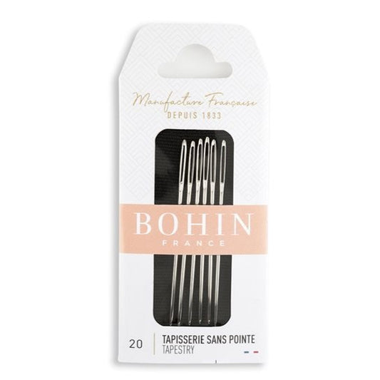 Bohin Tapestry Needles Size 20 - Package of 6