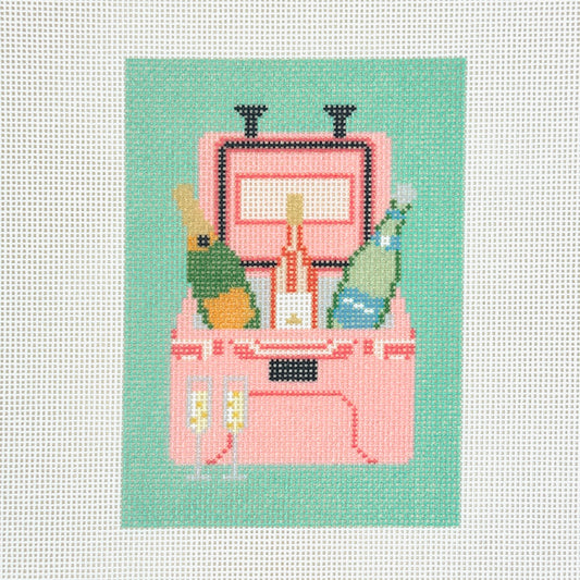 Needlepoint To Go Champagne Cooler Needlepoint Canvas