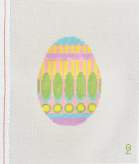 Oz Needle and Thread 2024 Easter Egg Needlepoint Canvas