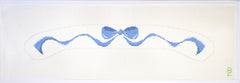 Oz Needle and Thread Blue Bow Hanger Needlepoint Canvas