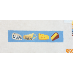 Oz Needle and Thread Cheese Fob Needlepoint Canvas