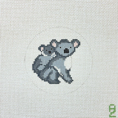 Oz Needle and Thread Cuddly Koalas Needlepoint Canvas