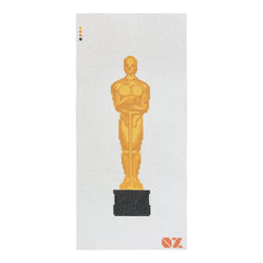 Oz Needle and Thread Oscar Statue Needlepoint Canvas