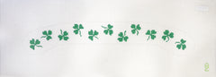 Oz Needle and Thread Tumbling Shamrock Hanger Needlepoint Canvas