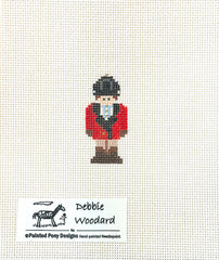 Painted Pony Designs Debbie Woodward English Rider Needlepoint Canvas