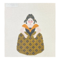 Painted Pony Designs Designs by Petei Cinderella: Wicked Step Mother Needlepoint Canvas
