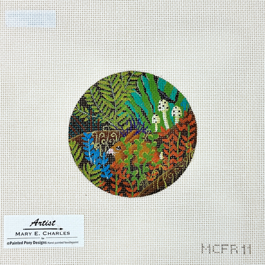 Painted Pony Designs Mary E Charles Hidden Rabbit Needlepoint Canvas