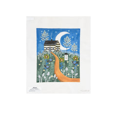 Painted Pony Designs Mary E. Charles Primitive Cottage Needlepoint Canvas