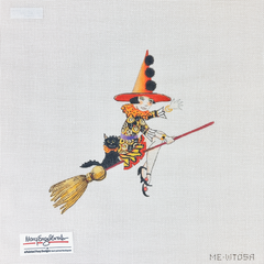 Painted Pony Designs Mary Engelbreit A Good Witch Needlepoint Canvas