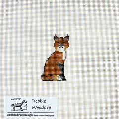 Painted Pony Designs Mini Fox Needlepoint Canvas
