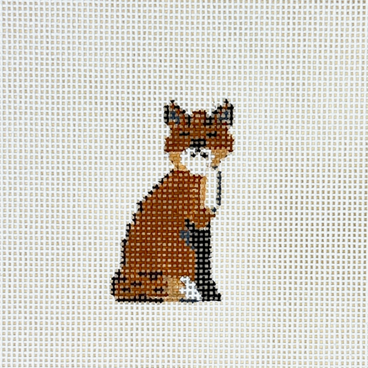 Painted Pony Designs Mini Fox Needlepoint Canvas