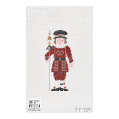 Painted Pony Designs Petei English Beefeater Needlepoint Canvas