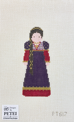 Painted Pony Designs Petei Juliet Needlepoint Canvas