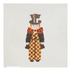 Painted Pony Designs Petei Alice in Wonderland: Mad Hatter Needlepoint Canvas