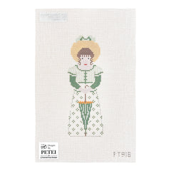 Painted Pony Designs Petei Pride & Prejudice: Lydia Bennett Needlepoint Canvas