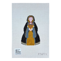 Painted Pony Designs Petei Royals: Catherine of Aragon Needlepoint Canvas