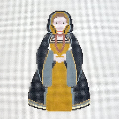 Painted Pony Designs Petei Royals: Catherine of Aragon Needlepoint Canvas