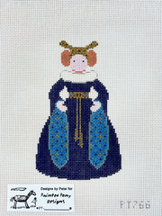 Painted Pony Designs Petei Royals: Eleanor of Aquitaine Needlepoint Canvas