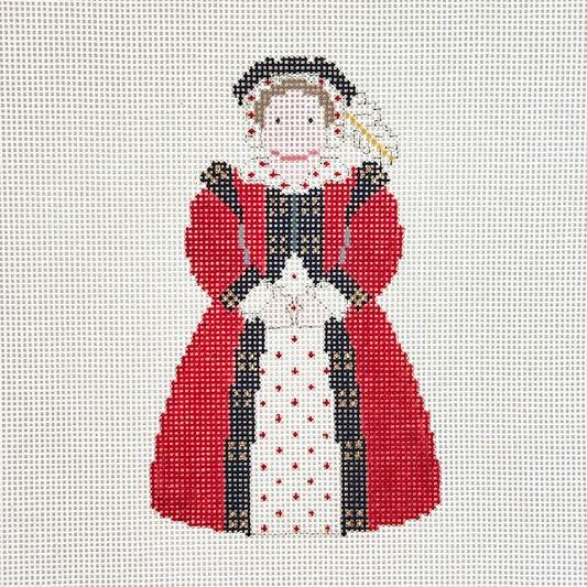 Painted Pony Designs Petei Royals: Catherine Parr Needlepoint Canvas